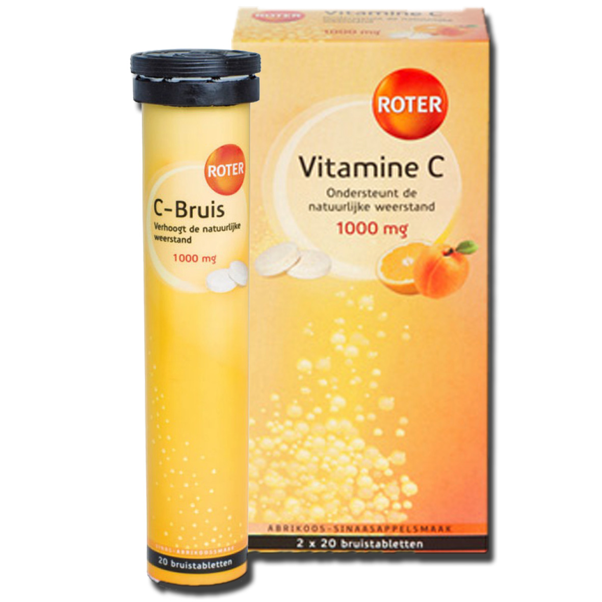 ROTER VITAMINE C EXTRA BRUIS 20ST