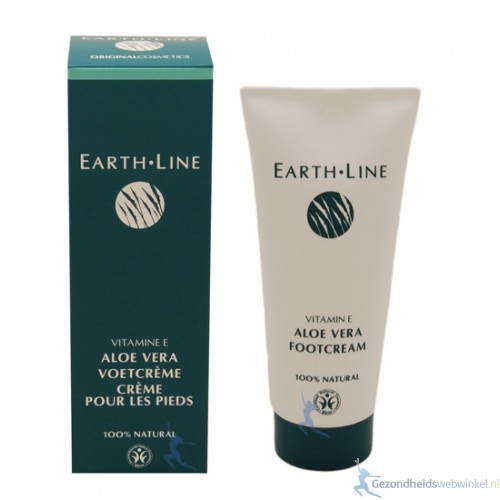 EARTH LINE VOETCREME ALOE BIO 100ML