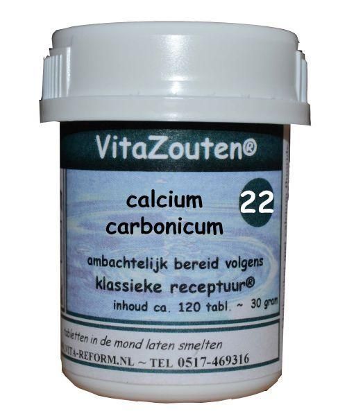 VITAZOUTEN CALCIUM CARB 22 120TB