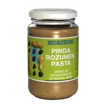 HORIZON PINDA ROZIJNENPASTA 350 GRAM