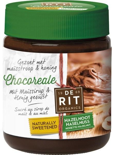 CHOCOREALE HAZELNOOT NATUR BIO 270GR