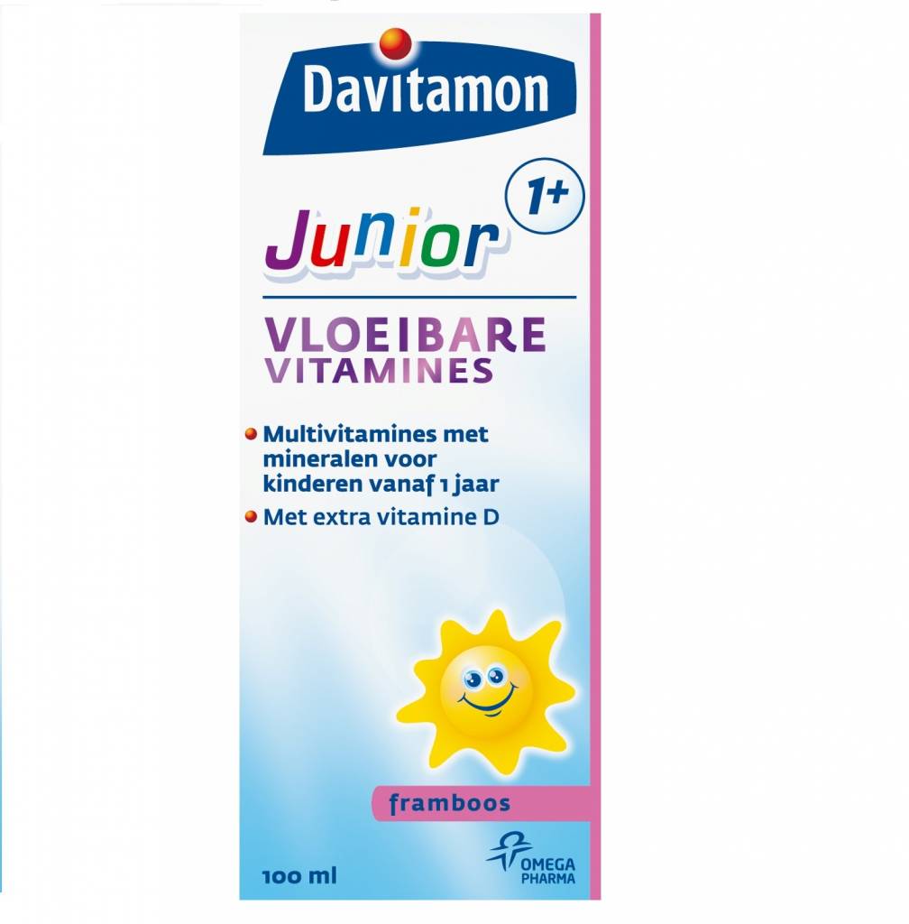 DAVITA JUNIOR 1PL FRAMBOOS VLB 100ML