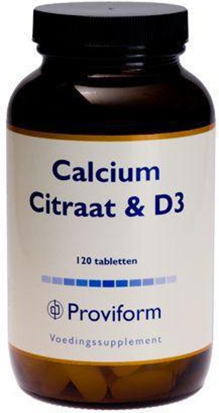 PROVIFORM CALCIUM CITRAAT D3 120TB