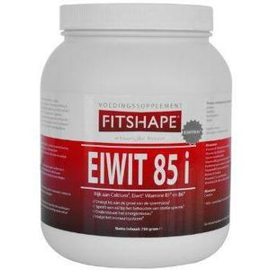 FITSHAPE EIWIT 85% AARDBEI 750GR