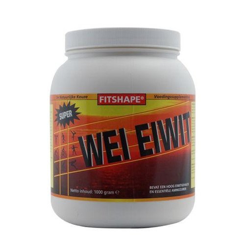 FITSHAPE WEI EIWIT AARDBEI 1000GR