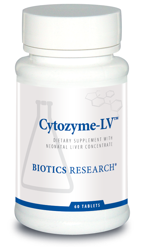 BIOTICS CYTOZYME LV LEVER 60TB