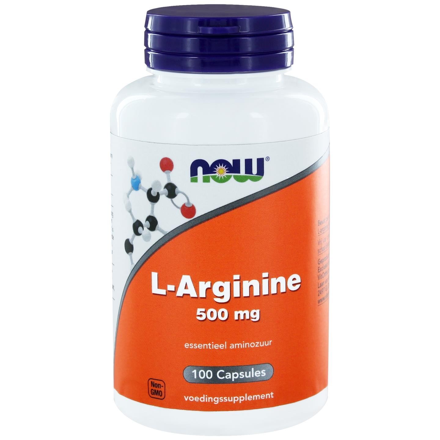 NOW L-ARGININE 500MG 100ST