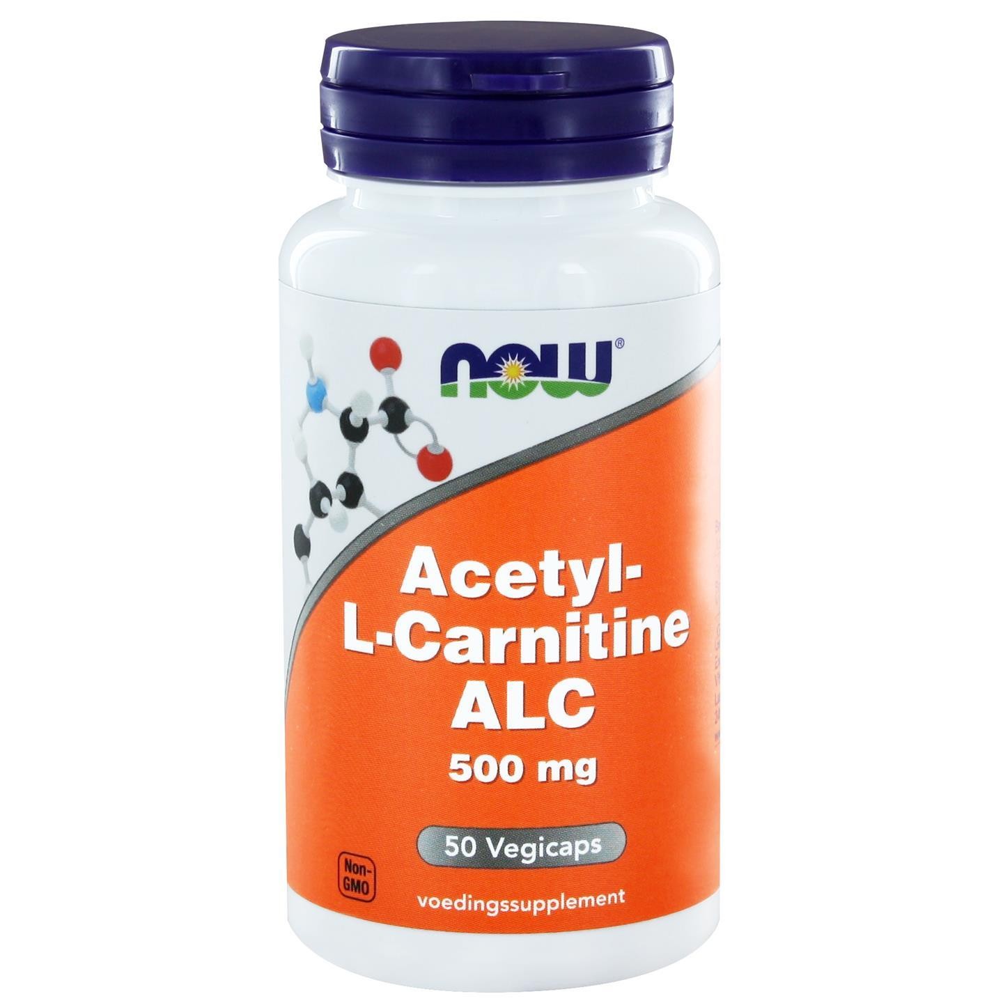 NOW ACETYL L-CARNITINE 500MG 50ST