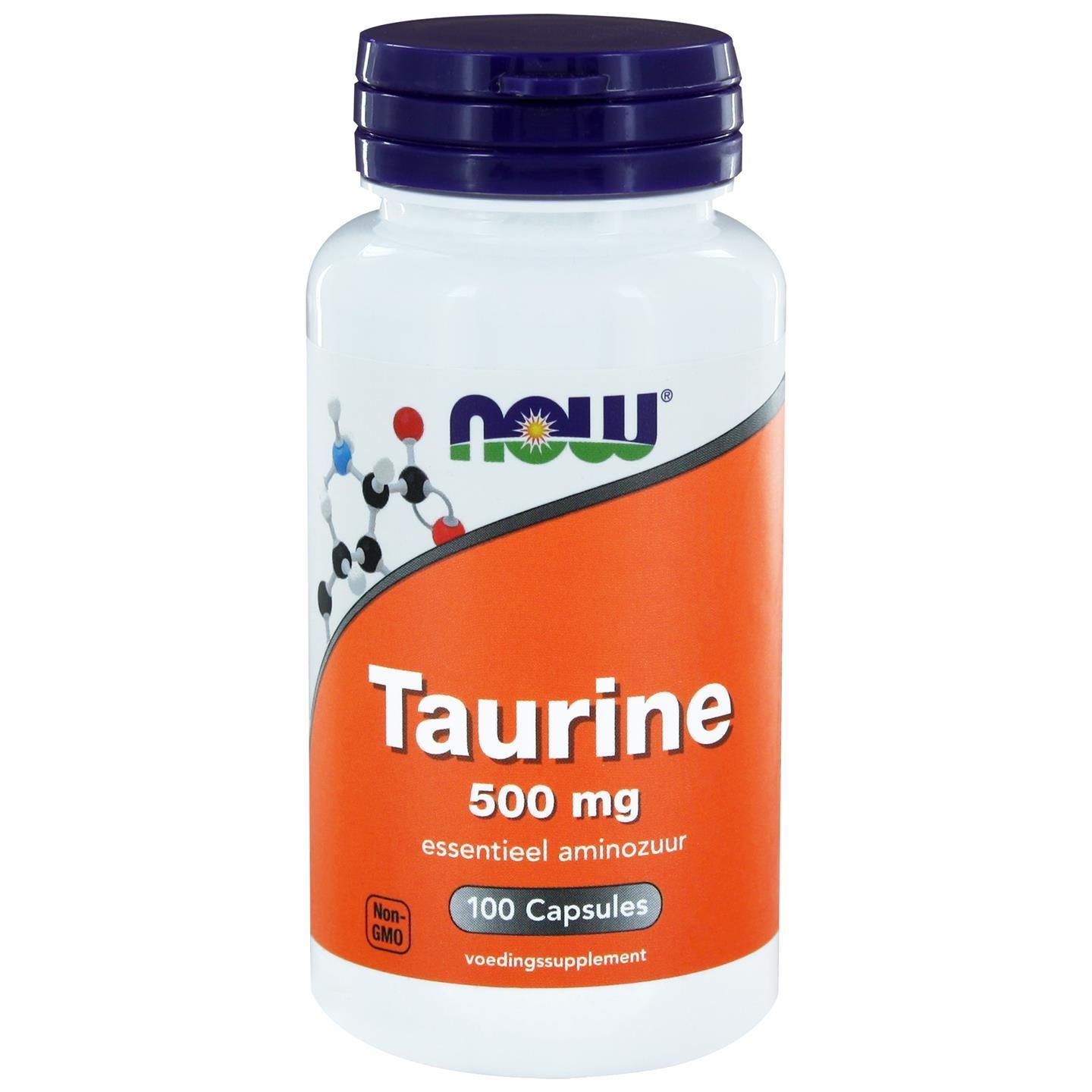 NOW TAURINE 500MG 100ST