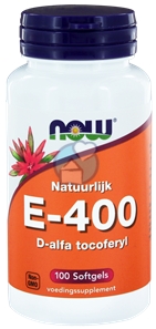 NOW E-400 D-ALFA TOCOFERYL 100ST