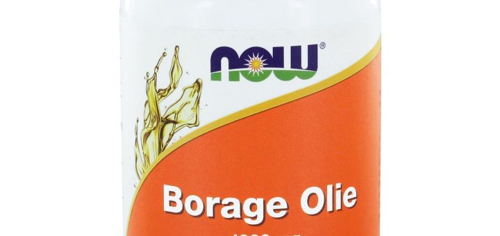 NOW BORAGE OLIE 1000MG 60ST