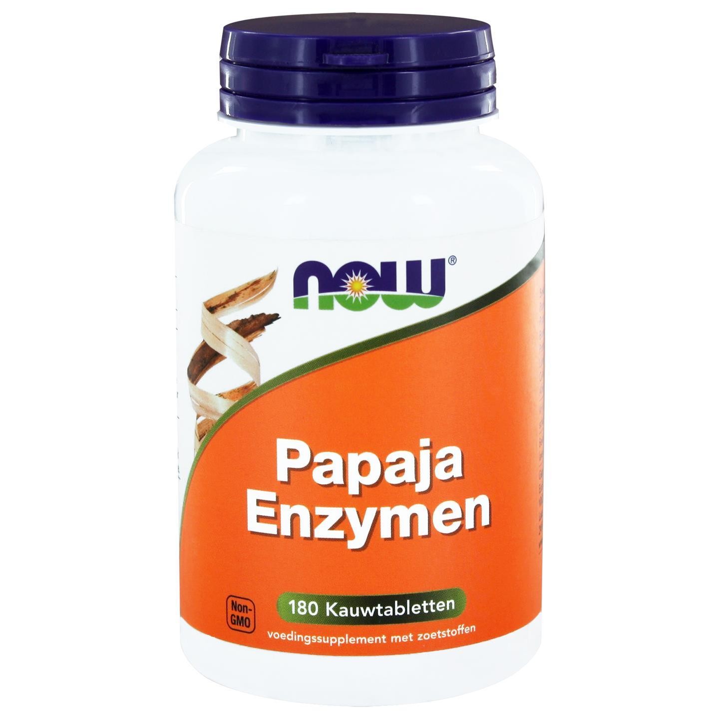 NOW PAPAYA ENZYMEN KAUWTAB 180TB