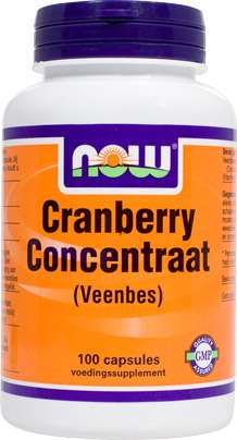 NOW CRANBERRY CONCENTRAAT 100ST