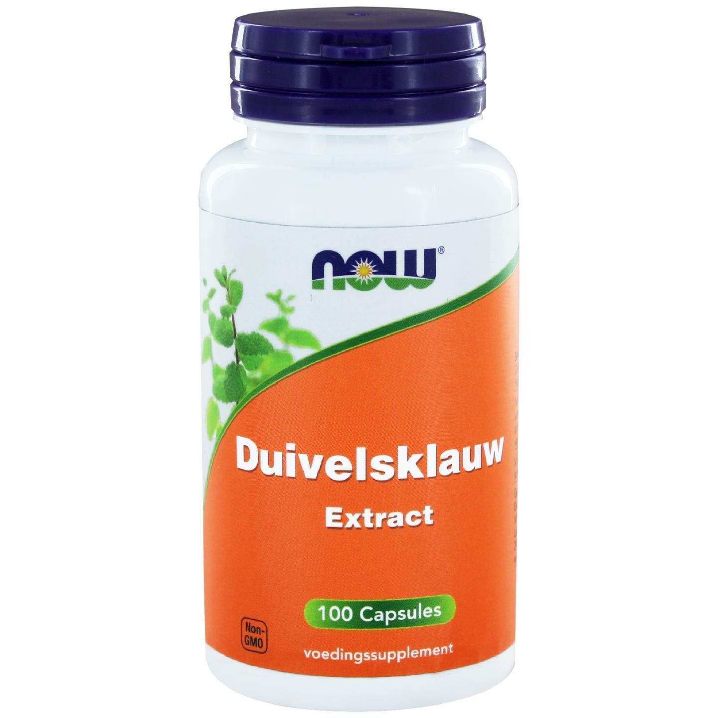 NOW DUIVELSKLAUW EXTRACT 500MG 100ST