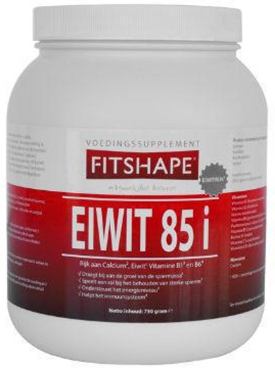 FITSHAPE EIWIT 85% VANILLE 400GR