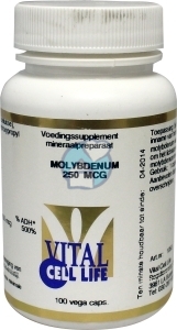 VITAL CL MOLYBDENUM 250 100CP