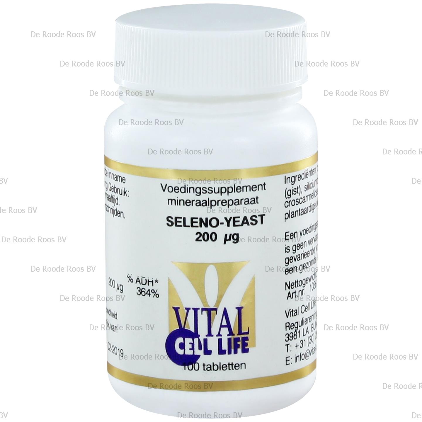 VITAL CL SELENO YEAST 200 100TB