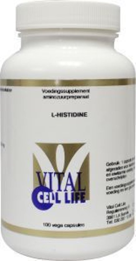 VITAL CL HISTIDINE 500 100CP