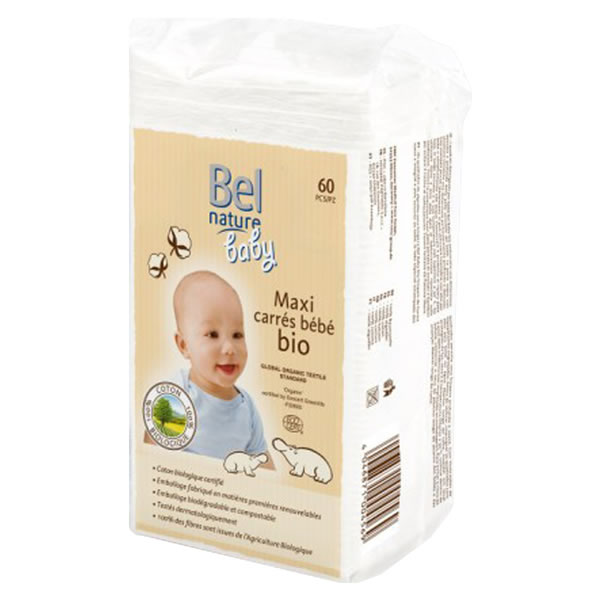 BEL NATURE BABYPADS DROOG BIO 60ST