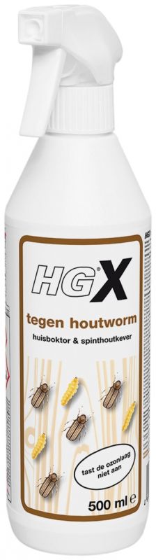 HG ONGEDIERTE TEGEN HOUTWORMM 500ML