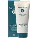 EARTH LINE GEZICHTSSCRUB E BIO 100GR