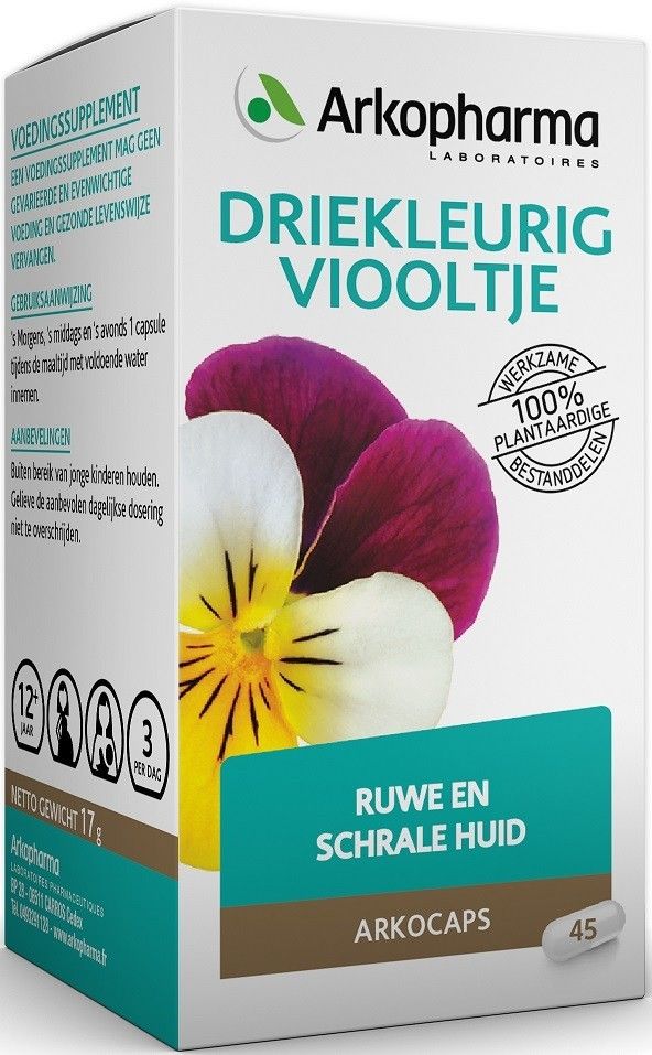 ARKOCAPS DRIEKLEURIG VIOOLTJE 45CP