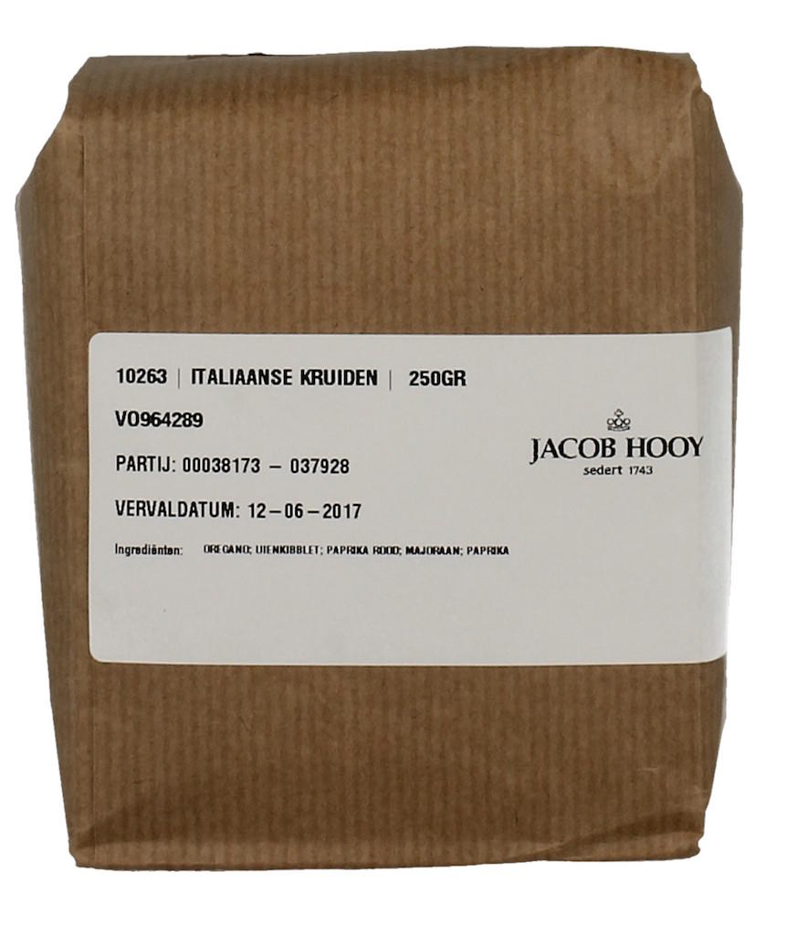 HOOY ITALIAANSE KRUIDEN 250GR