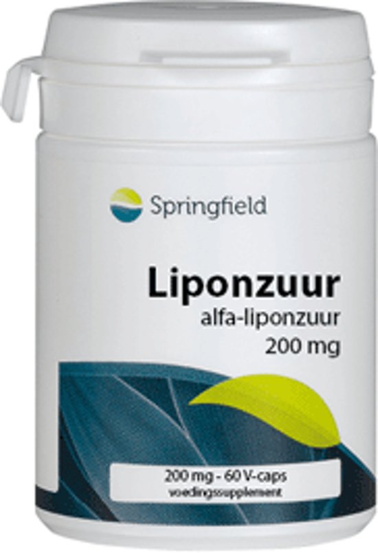 SPRING ALPHA LIPONZUUR 100 MG 60CP