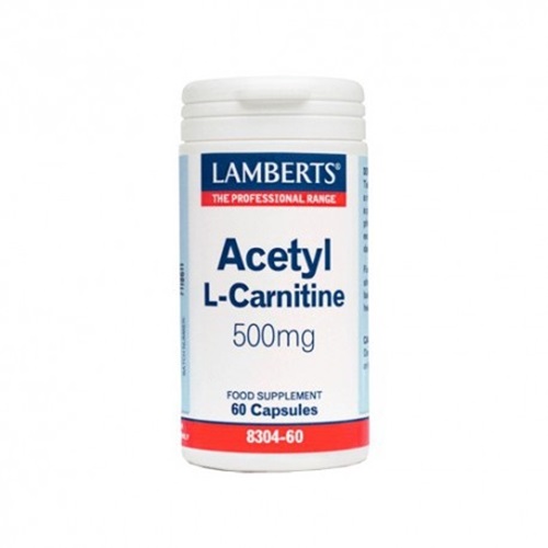 LAMBERTS L-CARNITINE 500MG 60VCP