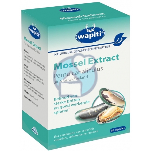 WAPITI GROENLIPMOSSEL 60CP