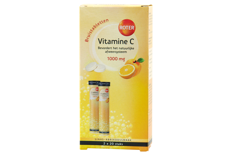ROTER VITAMINE C EXTRA BRS ABR 40ST