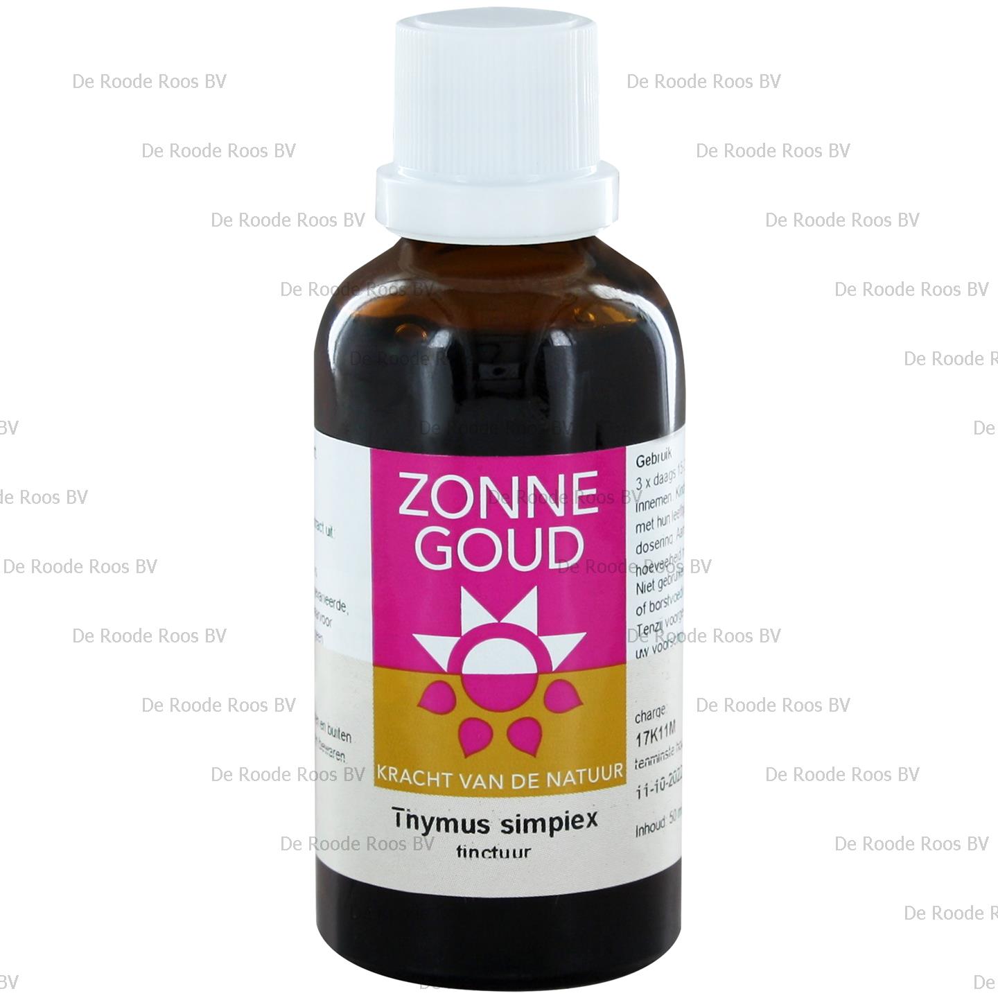 ZONNEG THYMUS 185 SIMPLEX 50ML