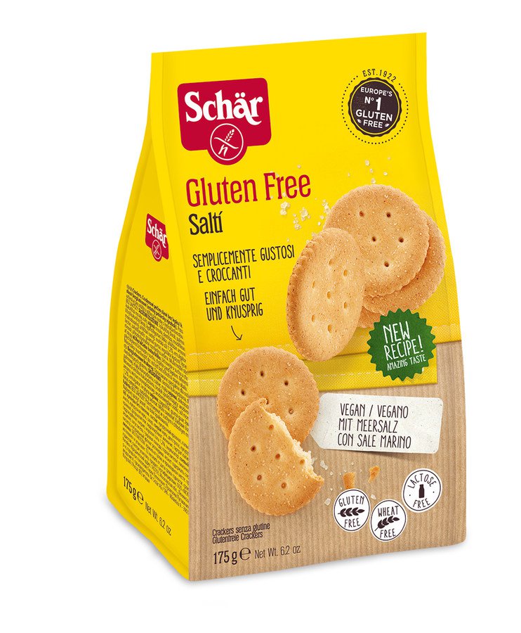 SCHAR SALTI ZOUTE CRACKER 175GR