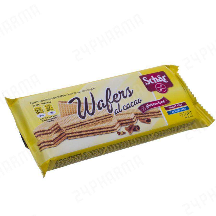 SCHAR WAFELS CHOCOLADE 125GR