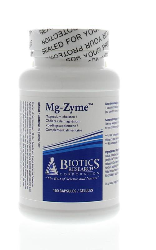 BIOTICS MG ZYME 100 100CP