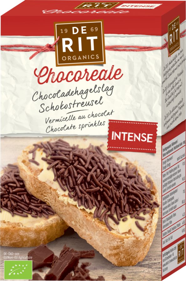 CHOCOREALE HAGELSLAG PUUR EKO 225GR