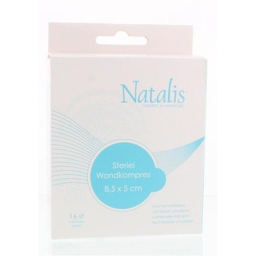 NATALIS WONDKOMPRES 8.5X5CM- 16ST