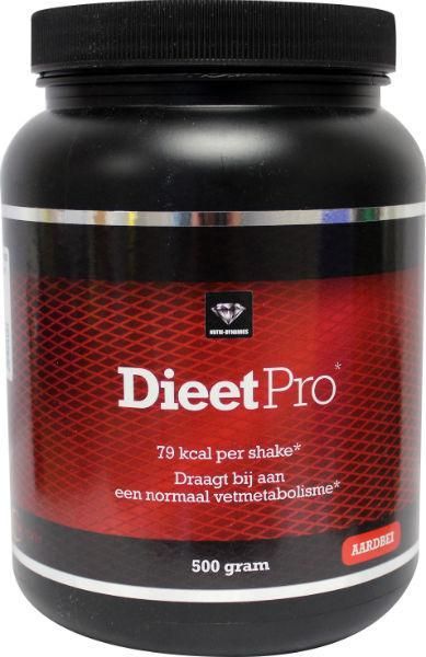 DIEET PRO SHAKE AARDBEI 500GR