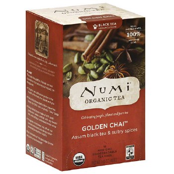 NUMI ORG TEA GOLDEN CHAI BIO- 18ST