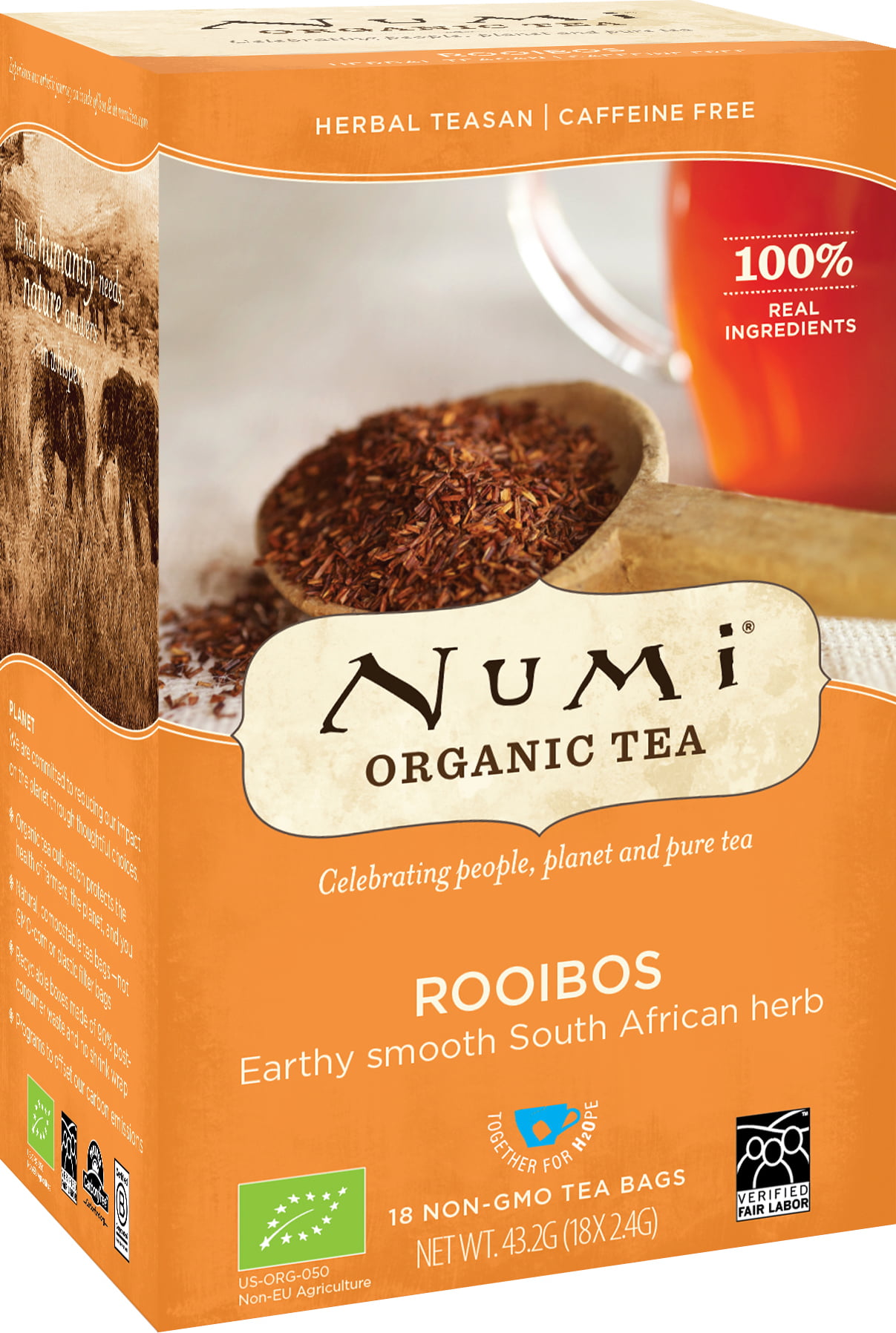 NUMI ORG TEA ROOIBOS BIO 18ST