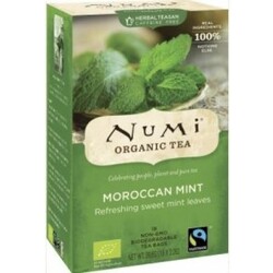 NUMI ORG TEA MOROCCAN MINT BIO 18ST