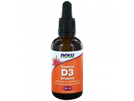 NOW D3 DRUPPELS 60ML