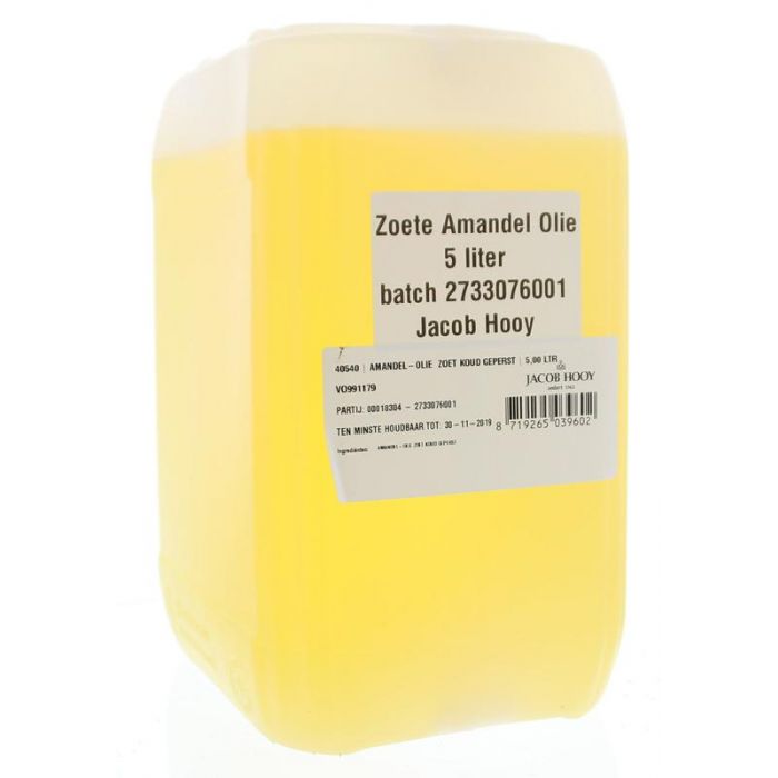 HOOY AMANDELOLIE ZOET 5LT