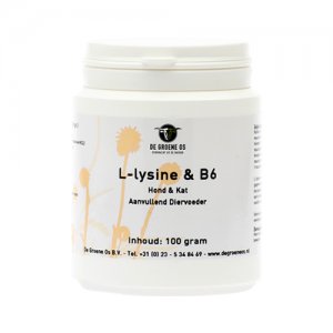 DIER L-LYSINE EN B6 100GR