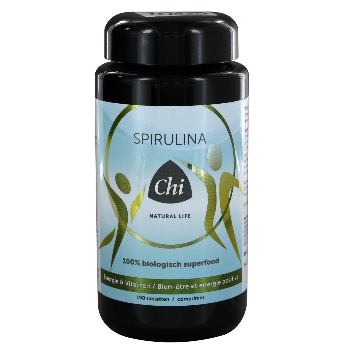 CHI SPIRULINA 500 BIO 190TB