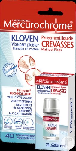 MERCURO PLEISTER KLOVEN 3,25ML