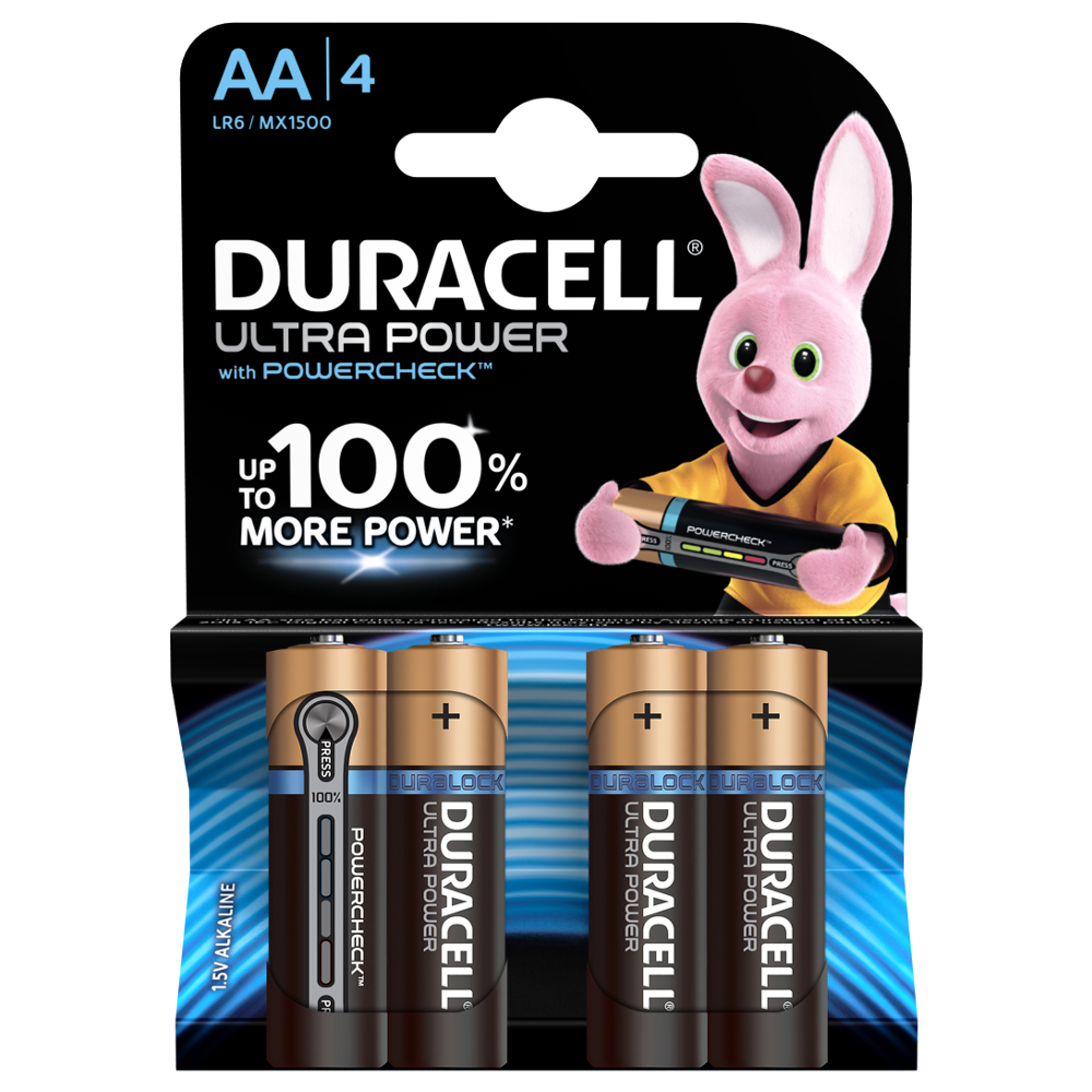 DURACELL PLUS POWER AA 4ST
