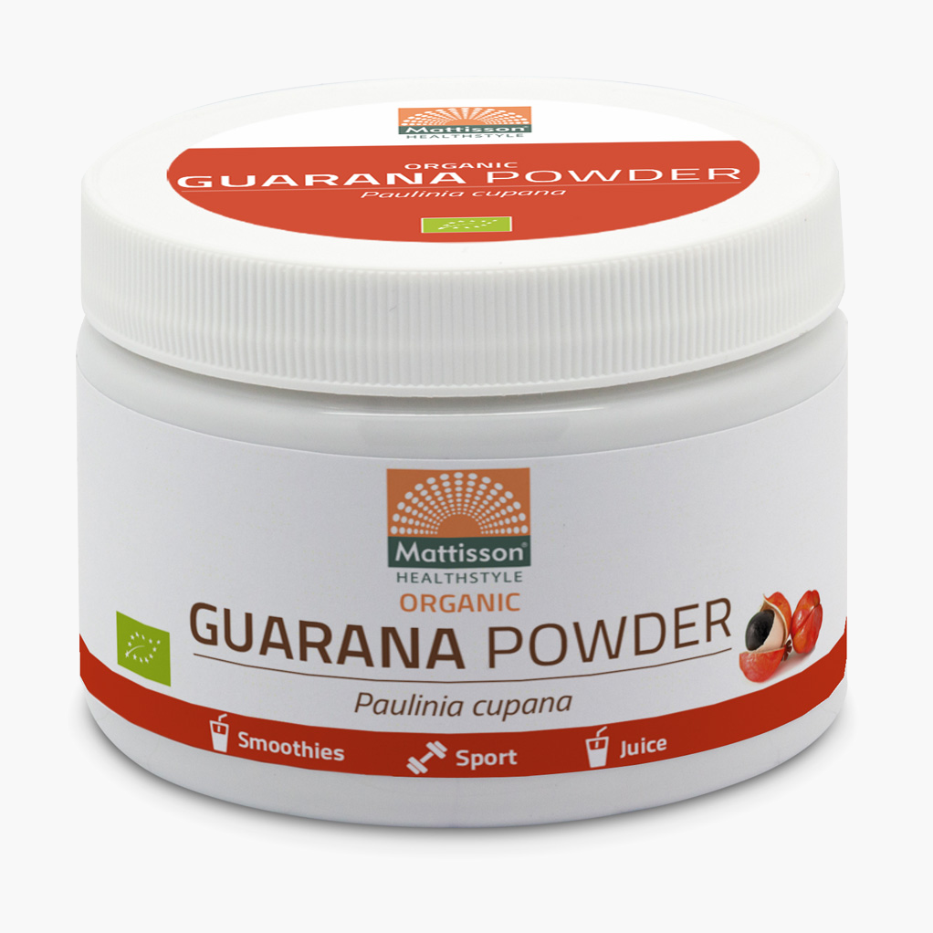 MATTISSON GUARANA POEDER BIO 125GR