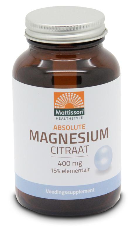 MATTISSON MAGNESIUM CITRAAT 60CP