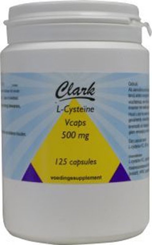 CLARK L CYSTEINE 500MG 125CP